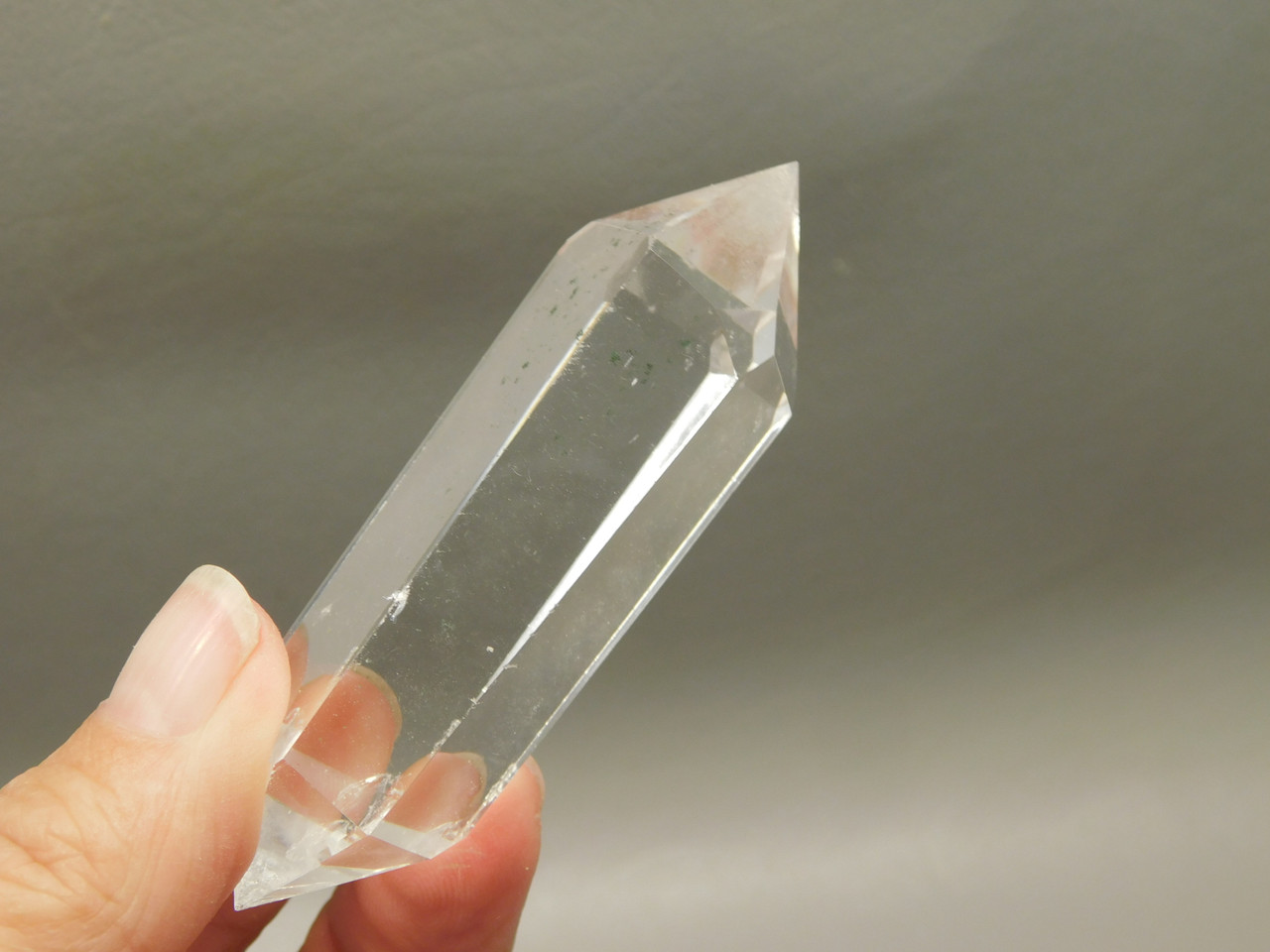 Clear Quartz Double Terminated Crystal 2.86 inch Wand #O3