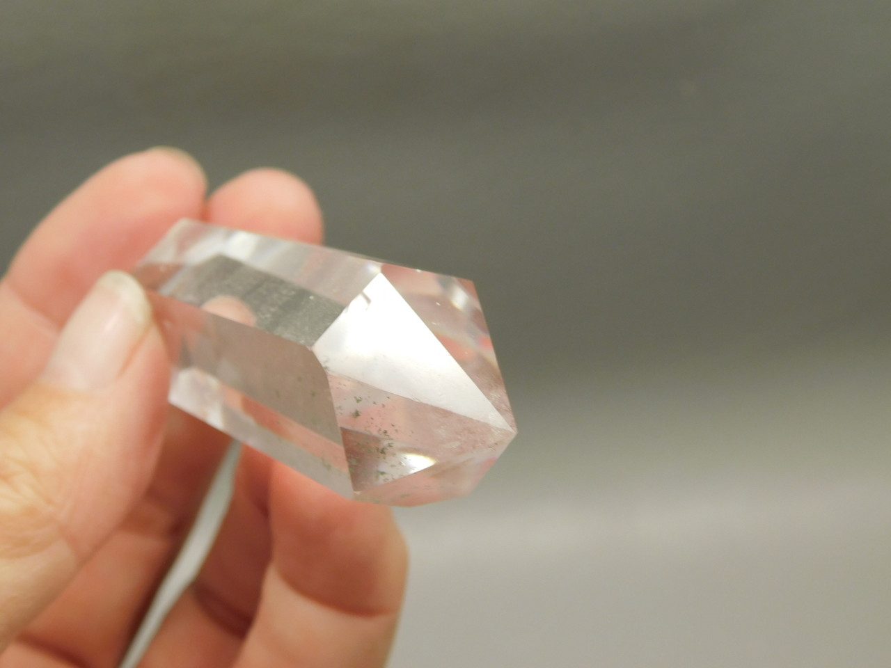 Clear Quartz Double Terminated Crystal 2.86 inch Wand #O3