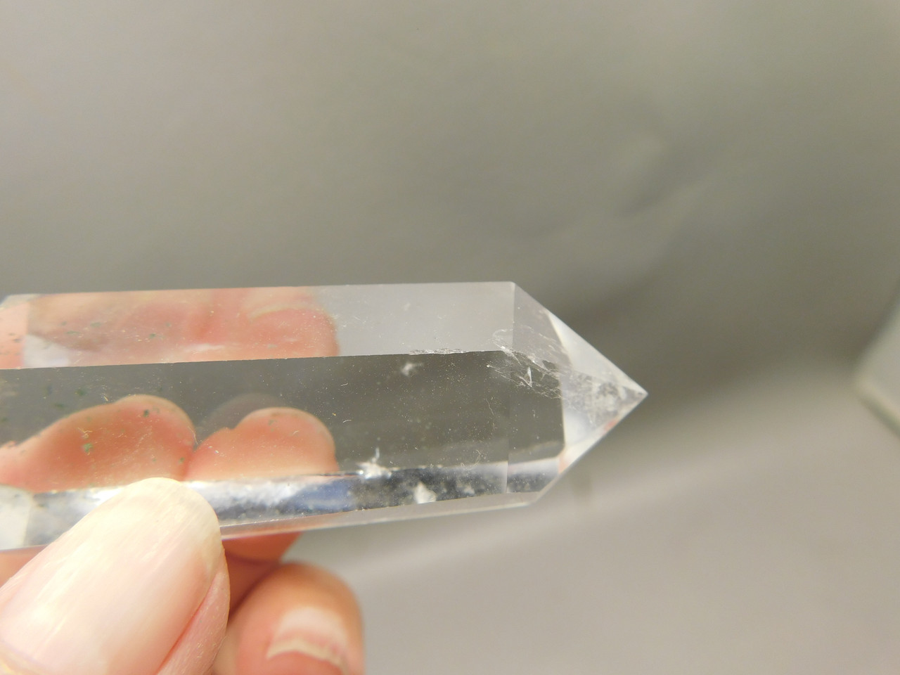 Clear Quartz Double Terminated Crystal 2.86 inch Wand #O3