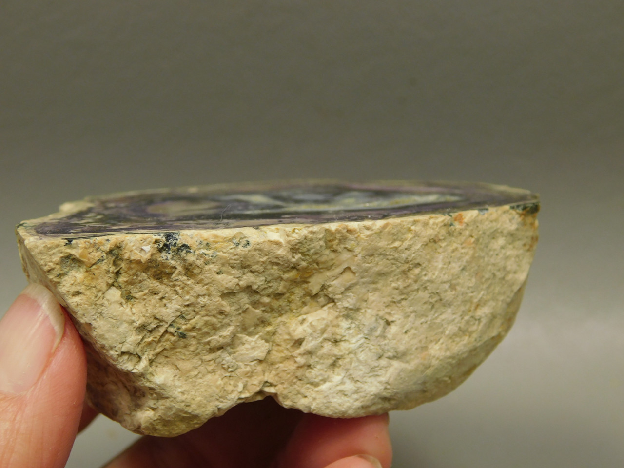 Tiffany Stone Polished Rock Collector Purple Utah #O5