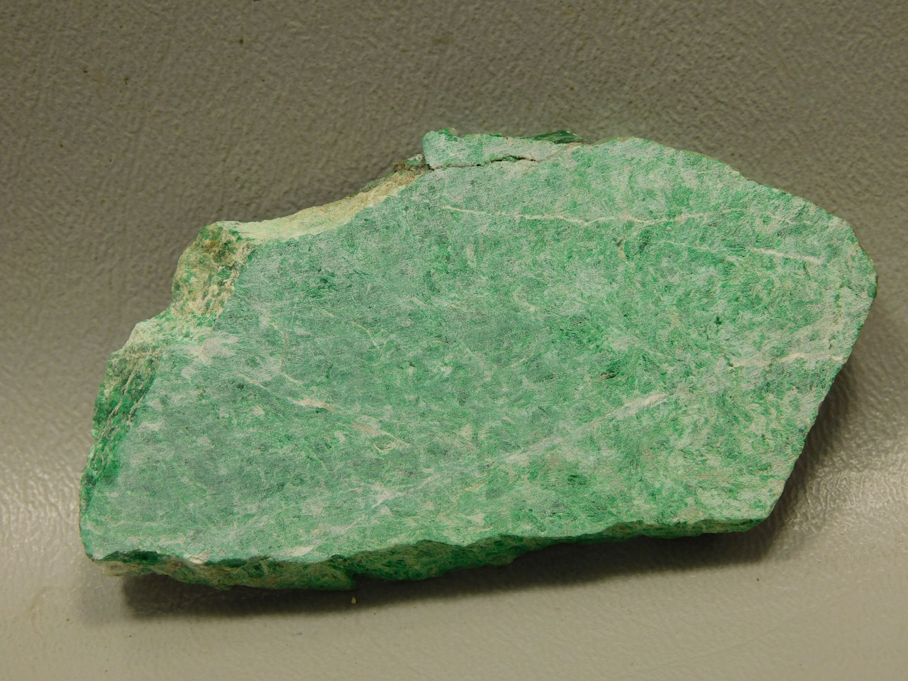 Maw Sit Sit Unpolished Stone Slab Green Jade Rough Rock #O20