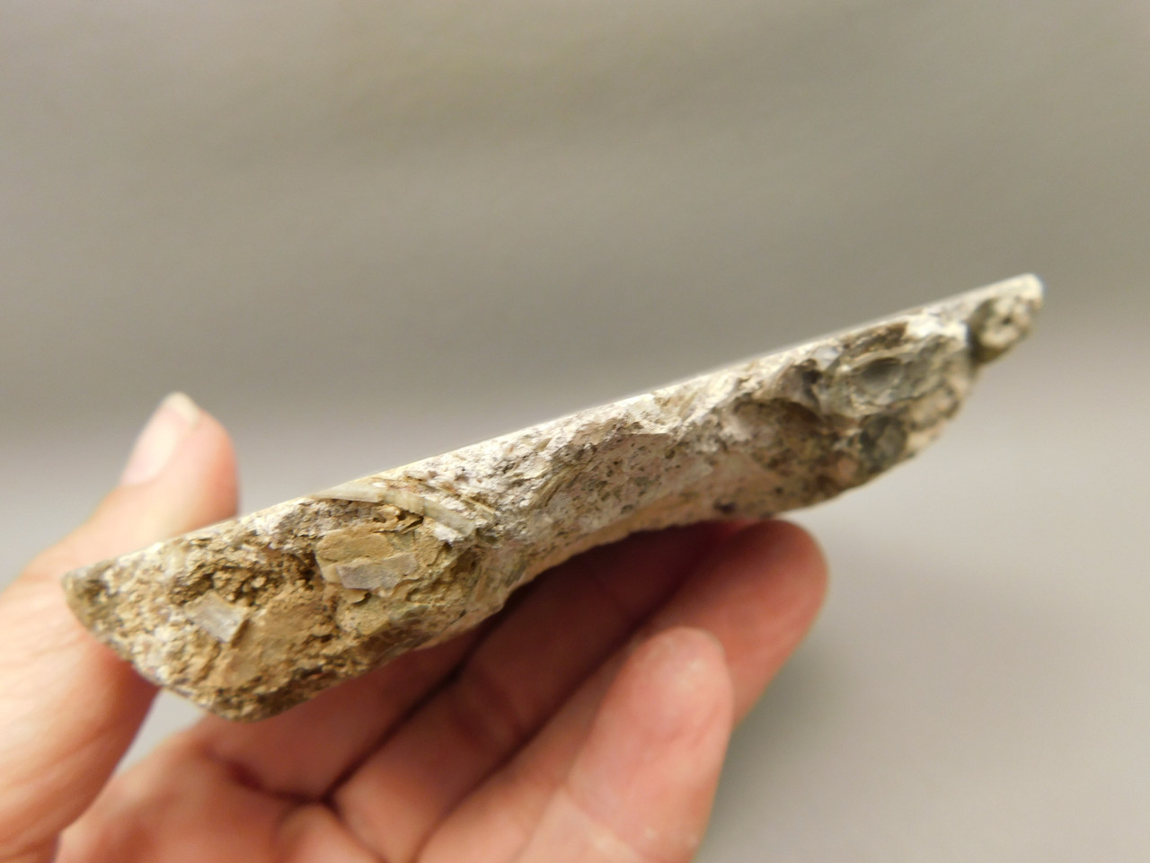 Crazy Lace Agate Stone Endcut Unpolished Rough Rock Mexico #O24