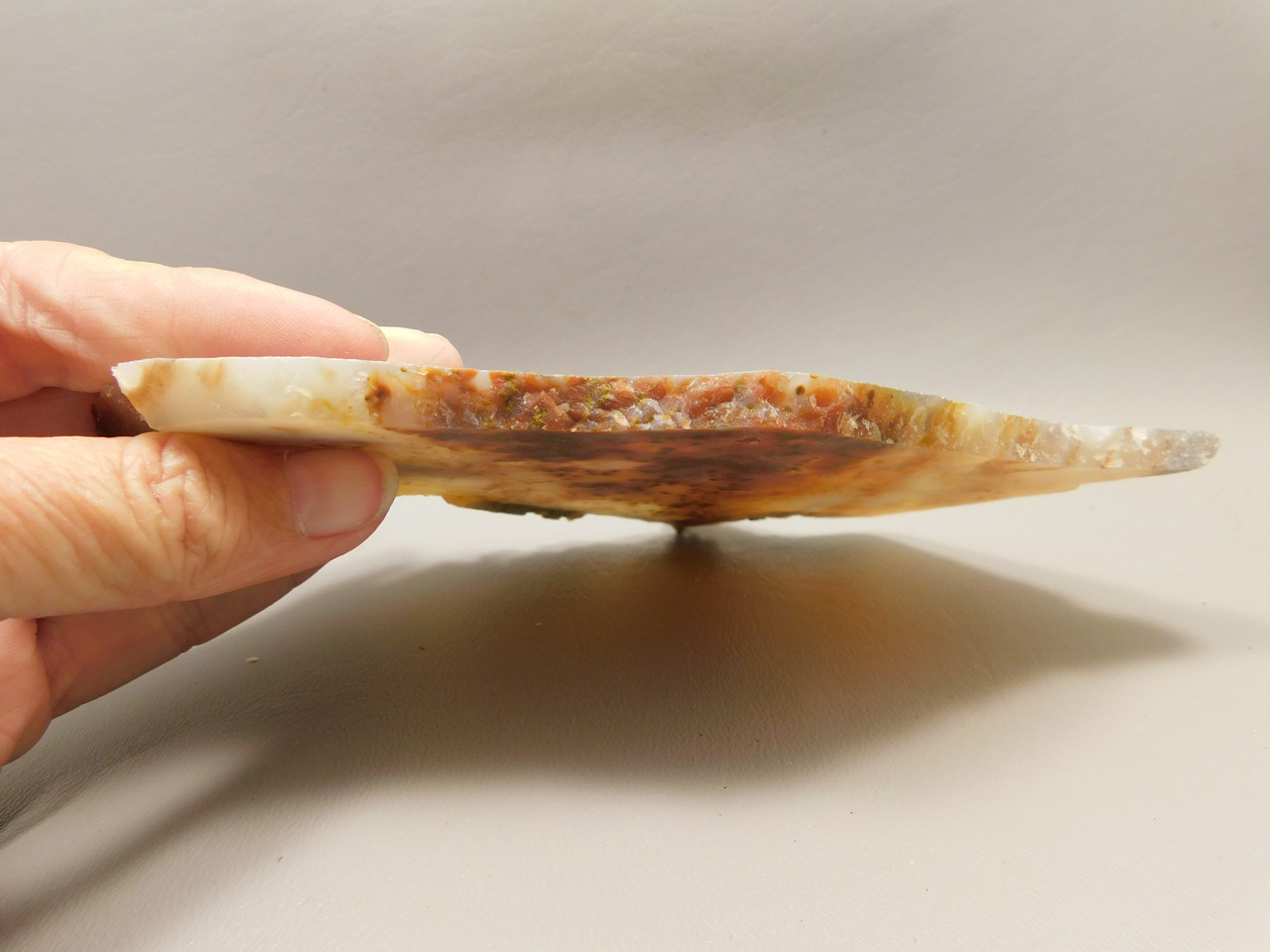 Ocean Jasper Unpolished Stone Slab Natural Lapidary Rock #O12