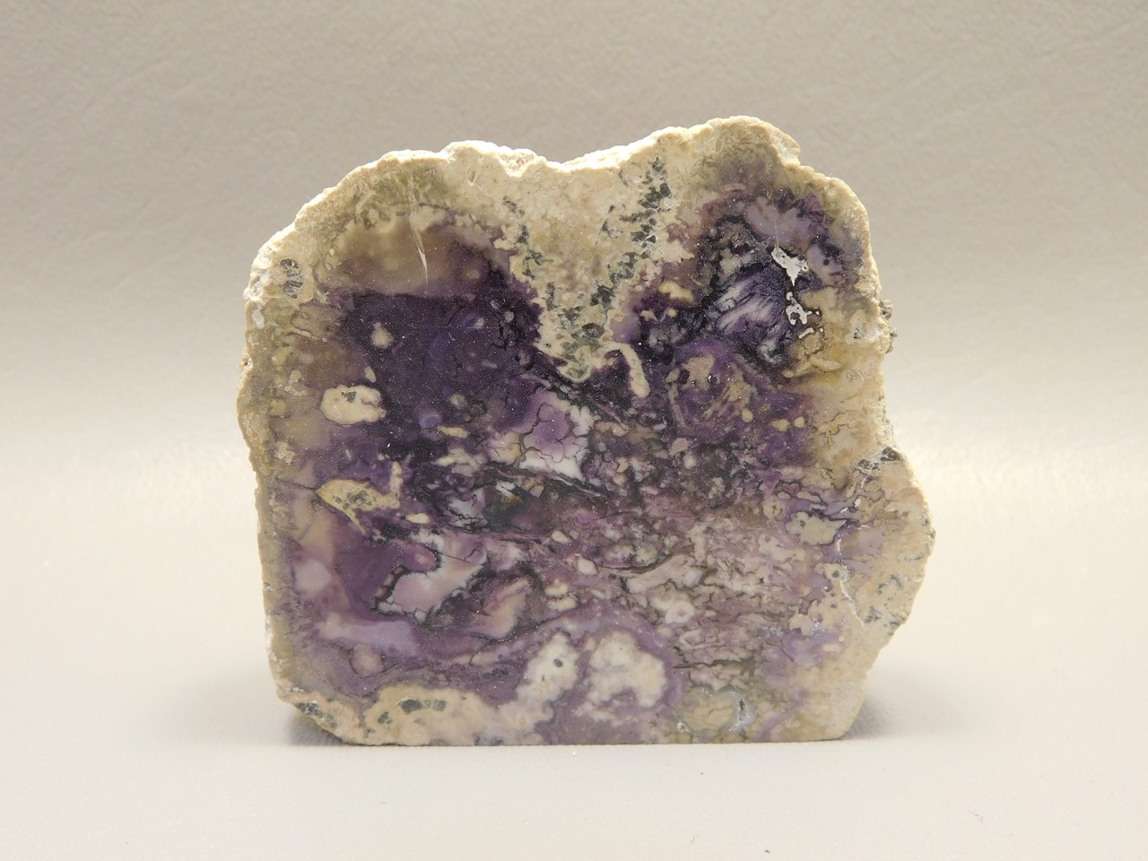 Tiffany Stone Polished Rock Purple Collector Utah #O4