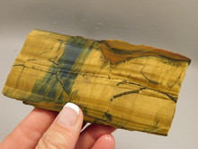 Cutting Tigereye Cabochons