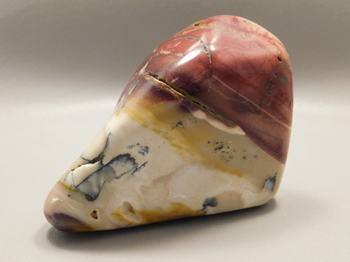 Mookaite Jasper Polished Rock Decorator Red Yellow Australia #O1