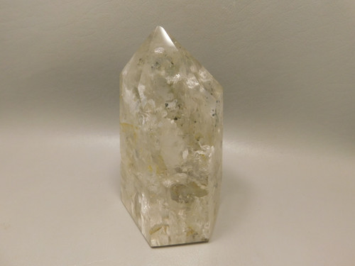 Natural Quartz Crystal Large 4.8 inch Polished Point Scenic Rock #O1