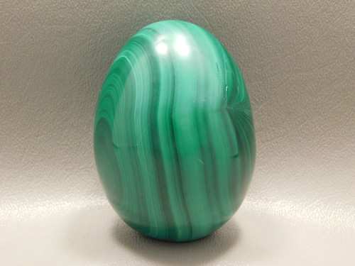 Malachite Stone Egg 2.75 inch Green Gemstone African Rock #O9