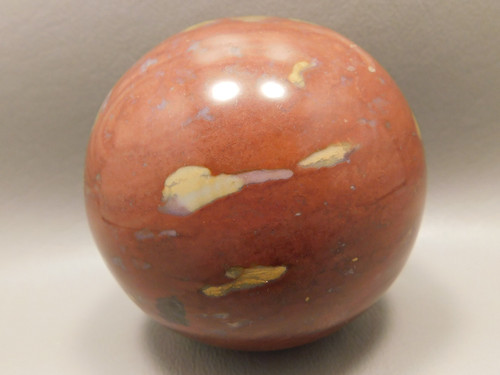 Petrified Wood Sphere Stone Arizona Rainbow Conifer 2.75 inch Ball #OT1