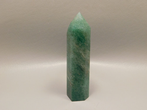 Green Aventurine 3.6 inch Tower Point Obelisk Power Healing Stone #O3