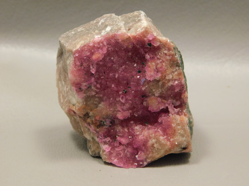 Pink Druse Crystals Cobaltocalcite  Natural Mineral Specimen Rock #O21