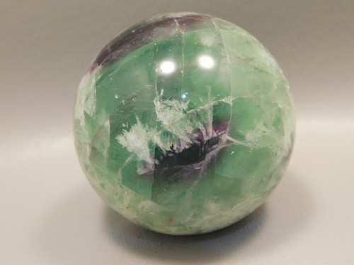 Fluorite Crystal Sphere 2.3 inch Mineral Green Stone 59 mm #O9