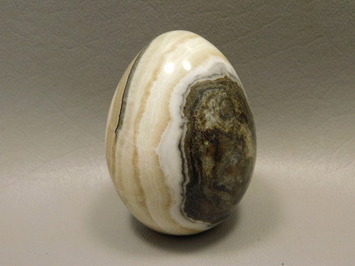 Spirit Stone Egg Yavapai Travertine 2.4 inch Carved Rock Arizona #O1