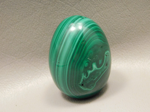 Malachite Stone Egg 1.7 inch Gemstone African Green Rock #O2