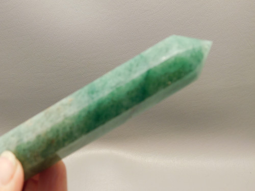 Green Aventurine 4.5 inch Tower Point Obelisk Power Healing Stone #O4