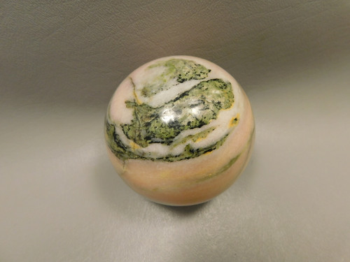 Harquahala Marble  Stone Sphere Shaped 3 inch Pink Rock Arizona #O1