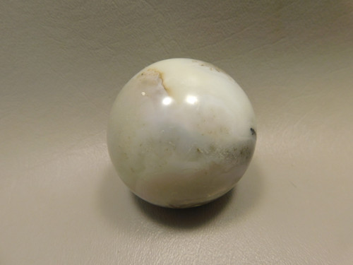 Agate Sphere Stone Madagascar 2 inch Gray Mineral Ball Rock #O2