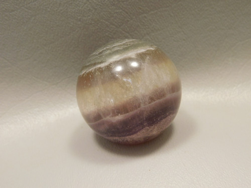 Fluorite Crystal Sphere 1.5 inch Mineral Purple Gemstone 40 mm #O12