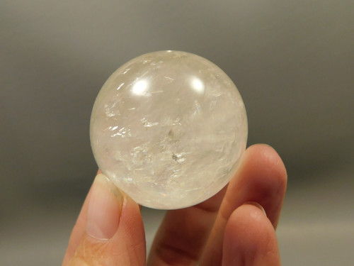 Honey Calcite Stone 1.6 inch Sphere Rock 40 mm Crystal Ball #O5