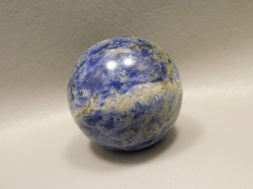 Sodalite Sphere 1.5 inch or 40 mm Blue Stone Brazil #O5