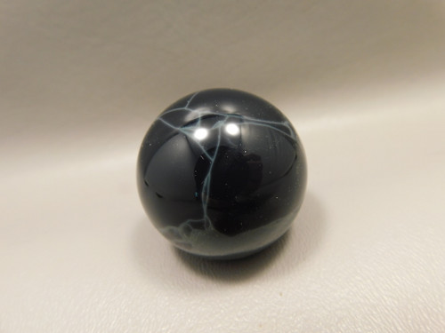 Spiderweb Obsidian Stone Sphere 1.5 inch or 39 mm Gemstone #O3