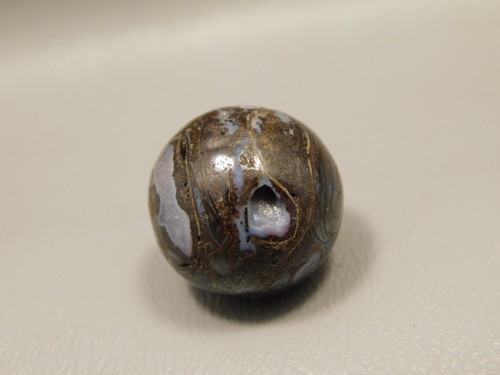 Petrified Wood Small Sphere Marble 20 mm Rare Paleosmunda Fossil #O11