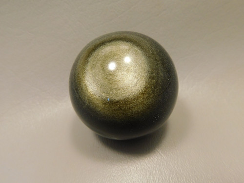 Gold Sheen Obsidian Sphere 2 inch Gemstone Chatoyant 50 mm Ball #Og7