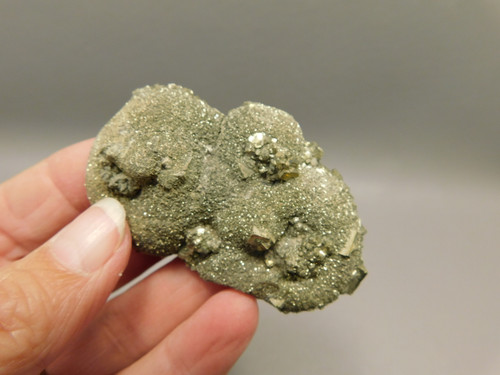 Pyrite Crystal Small Mineral Specimen Cubes Fools Gold Dallas-Ft Worth Texas #O100