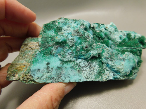 Drusy Chrysocolla Mineral Specimen Blue Druse Green Malachite Balls #O21
