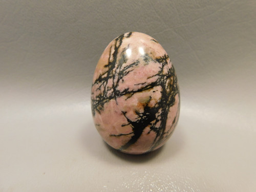 Rhodonite Egg Shaped 2 inch Polished Rock Pink Gemstone #O1