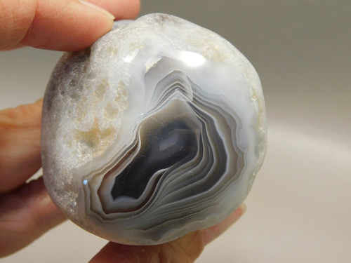 Botswana Agate Polished Stone Nodule Collector Rock Mineral #O10