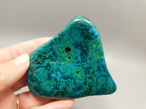 Chrysocolla Malachite Polished Rock Africa #O23