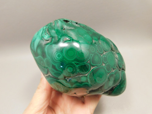 Malachite Polished Rock Green Stone Carving Africa #O3