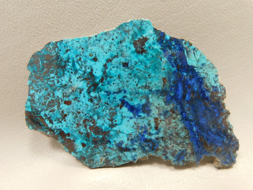 Chrysocolla Shattuckite Polished Stone Slab Rock #O25