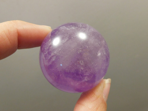 Amethyst Sphere 1.5 inch Natural Purple Gemstone 38 mm #O16