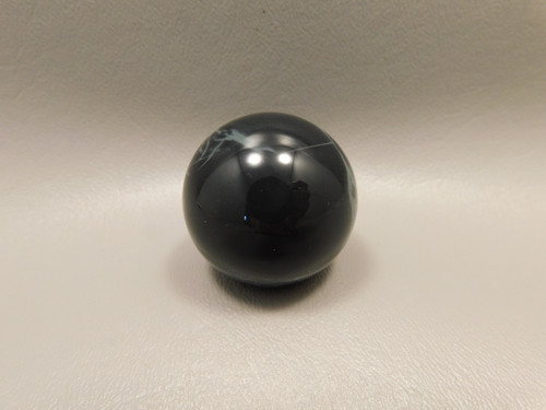 Spiderweb Obsidian Stone Sphere 1.4 inch or 36 mm Gemstone #O11