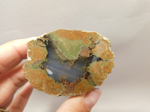 Priday Agate Thunderegg Richardson Ranch Polished Rock Oregon #O14