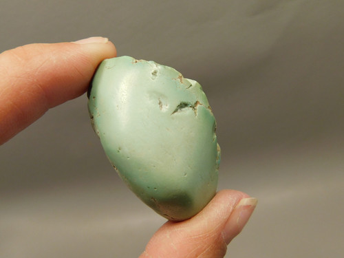 Turquoise Tumbled Stone Polished Rock 1.65 inch Nevada #O2