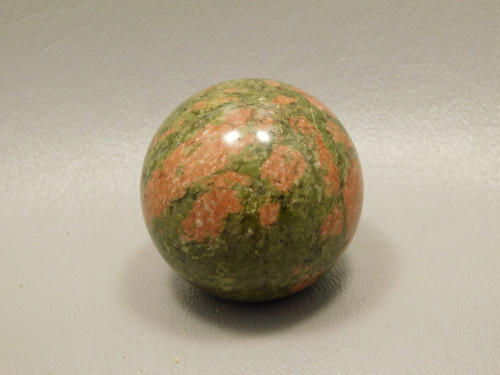 Unakite Sphere 1.5 inch Gemstone 40 mm Pink and Green Stone Ball #O7