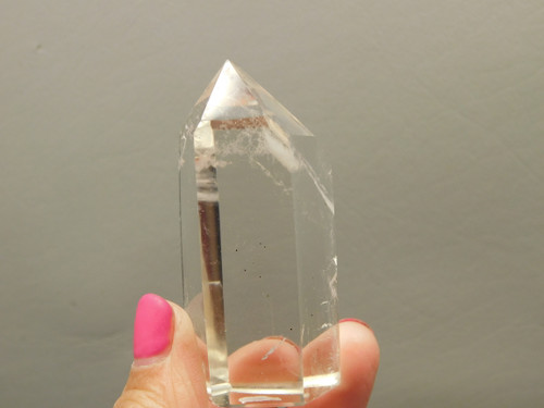 Quartz Clear Crystal Point Stone Isis 2.5 inch Natural Polished Rock #O14
