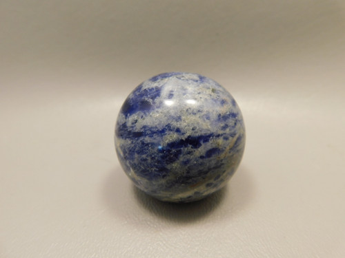 Sodalite Stone Sphere Blue  1.5 inch or 40 mm Ball Brazil #O9