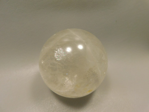 Quartz Crystal Ball 3.25 inch Clear Natural 83 mm Stone Sphere #O4