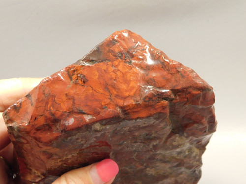Cave Creek Jasper Lapidary Stone Red Rough Rock #O1