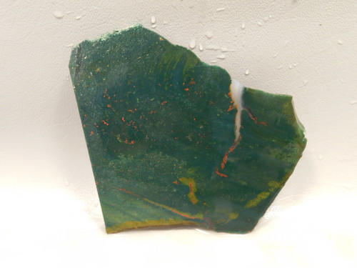 Bloodstone Jasper Stone Slab Lapidary Cabbing Rough Rock #O1
