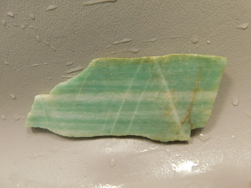 Green Aventurine Unpolished Stone Slab Lapidary Rock Utah #O5