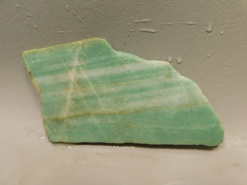 Green Aventurine Unpolished Stone Slab Lapidary Rock Utah #O4