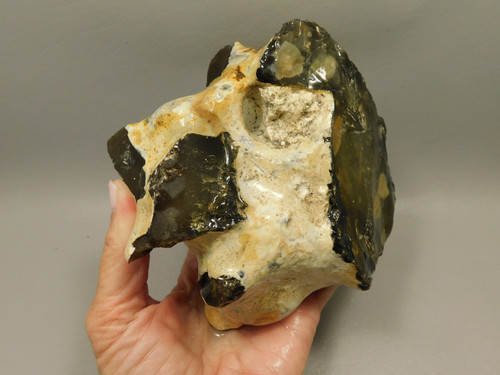 English Flint with Cortex Knapping Stone Rough Rock England #O1