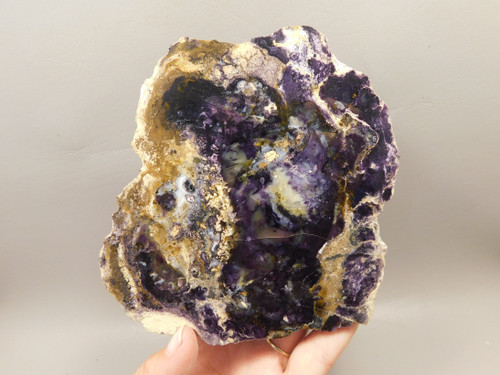 Tiffany Stone Polished Rock Collector Purple Utah #O4