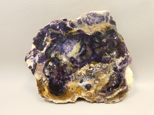 Tiffany Stone Polished Rock Collector Purple Utah #O4