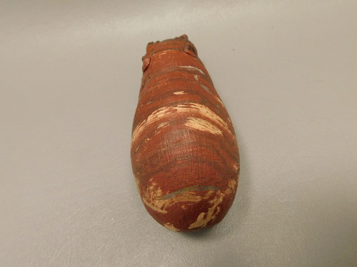 Hippopotamus Figurine Snakeskin Jasper Animal Carving #O388